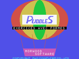puddles - exercices avec formes